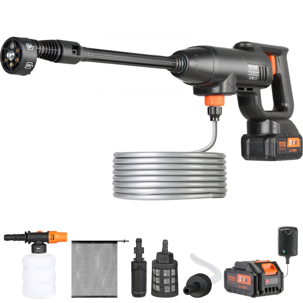 Nettoyeur haute pression sans fil 21V Vevor