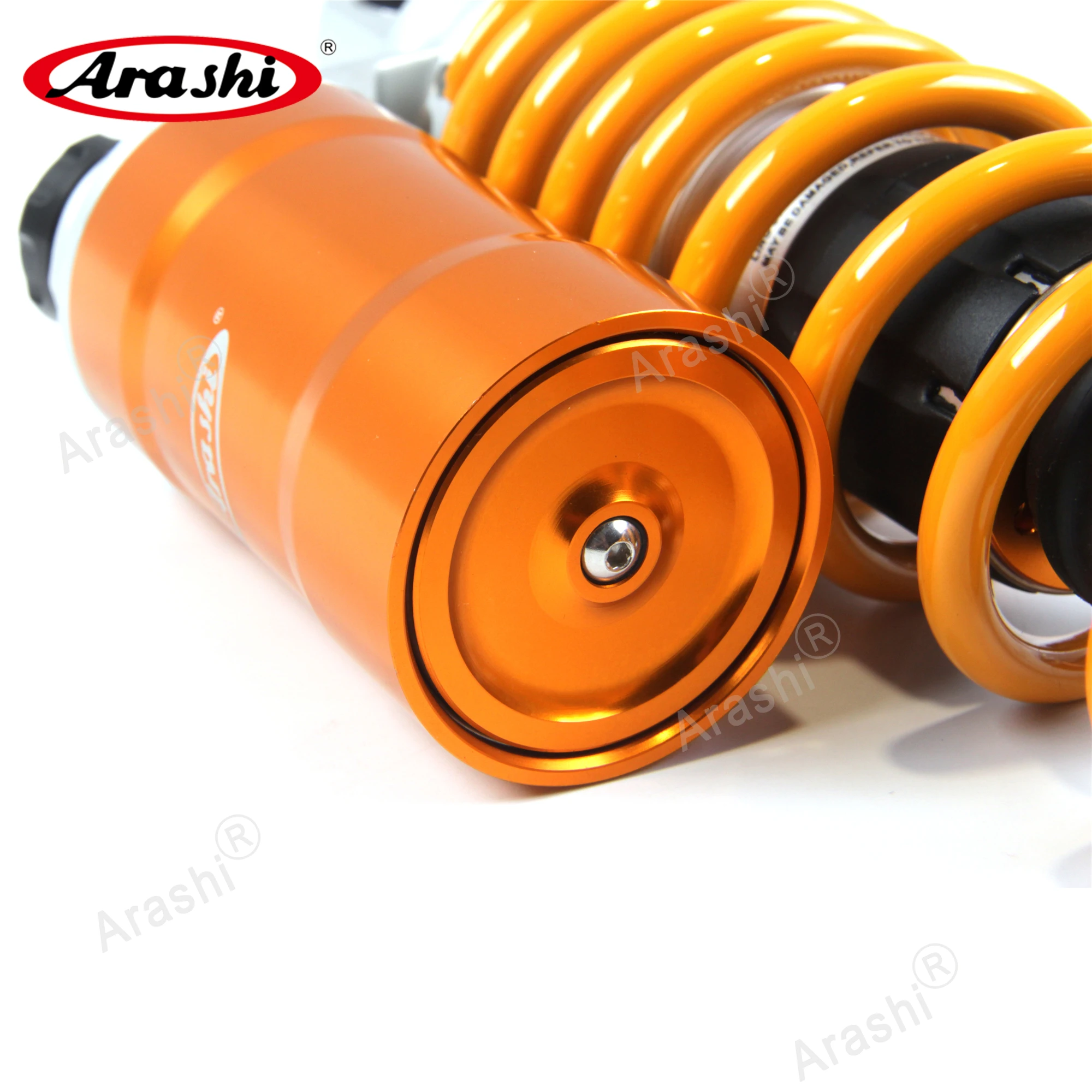 Amortisseur arrière Arashi à azote 330mm universel pour motos de route et vintage pack de deux – Image 6